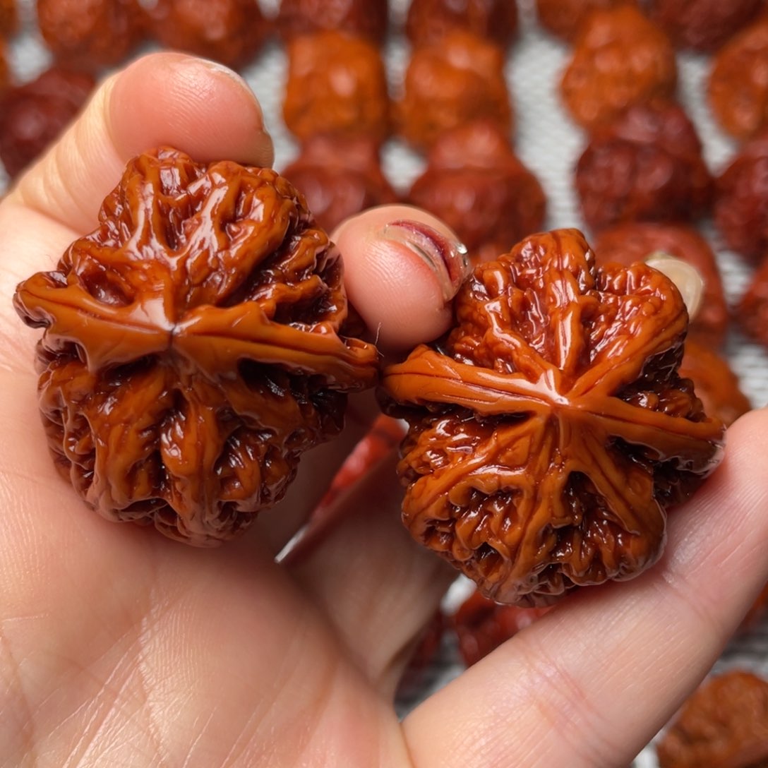 桃核吊坠文玩核桃 手把件 大粗筋 35