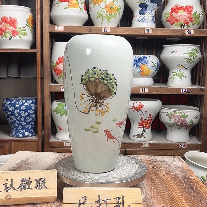 摆件9大微瑕新款陶瓷大微瑕