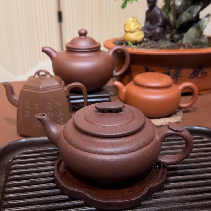 茶壶紫砂上新桥陈腐底槽清全手工