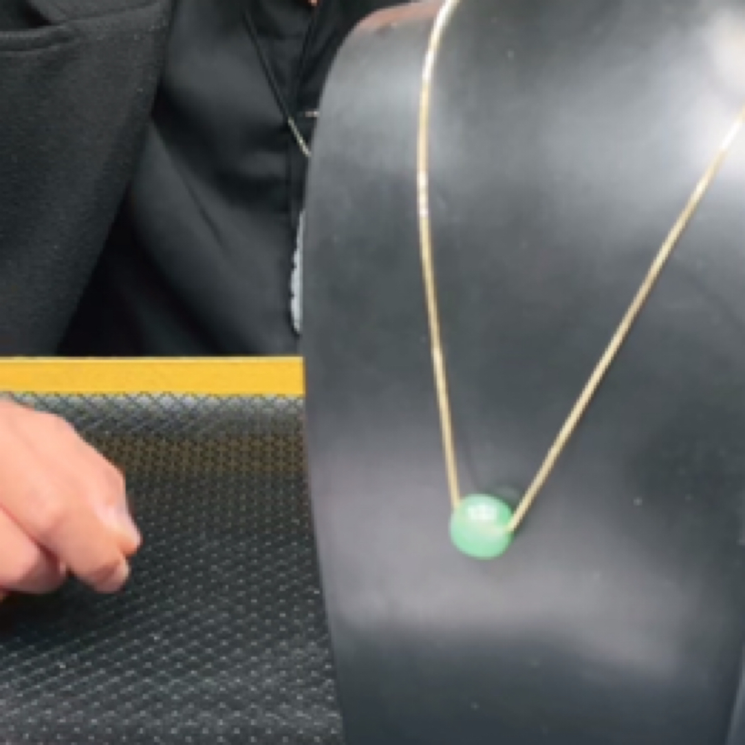 （天亿严选）冰飘花天然非洲翠-吊坠