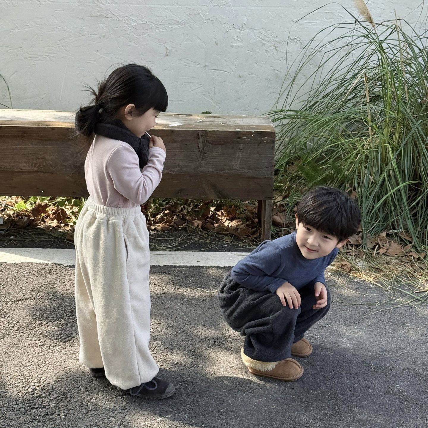 儿童冬季好舒服软糯糯休闲裤