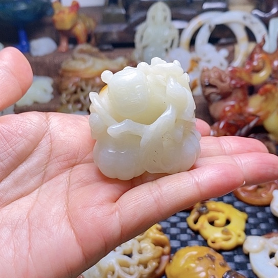 和田玉把件未镶嵌用*