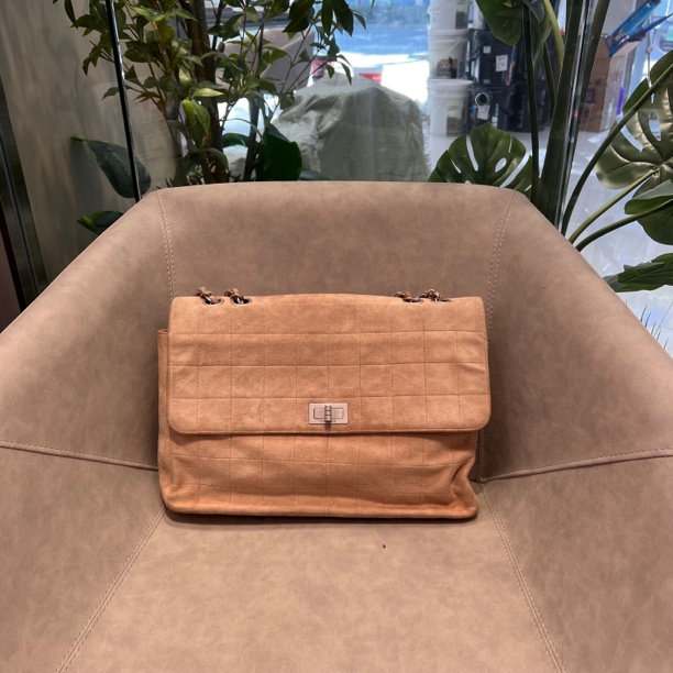 95新 Chanel/香奈儿 2.55双子星机场包 鱼鱼