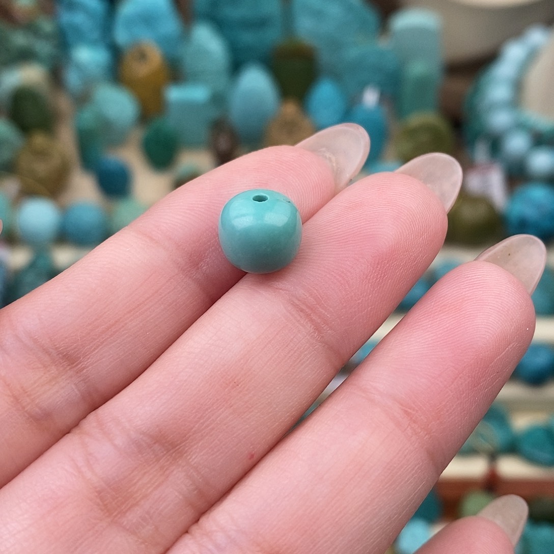 未镶嵌绿松石珠宝奇石