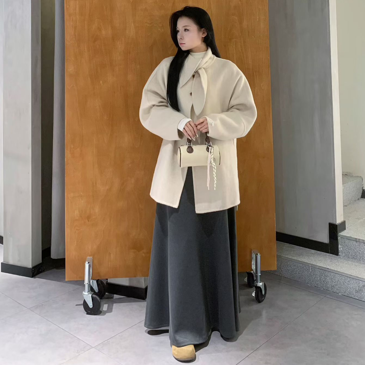 小妳XiaoNi———（双面羊毛外套5540026）