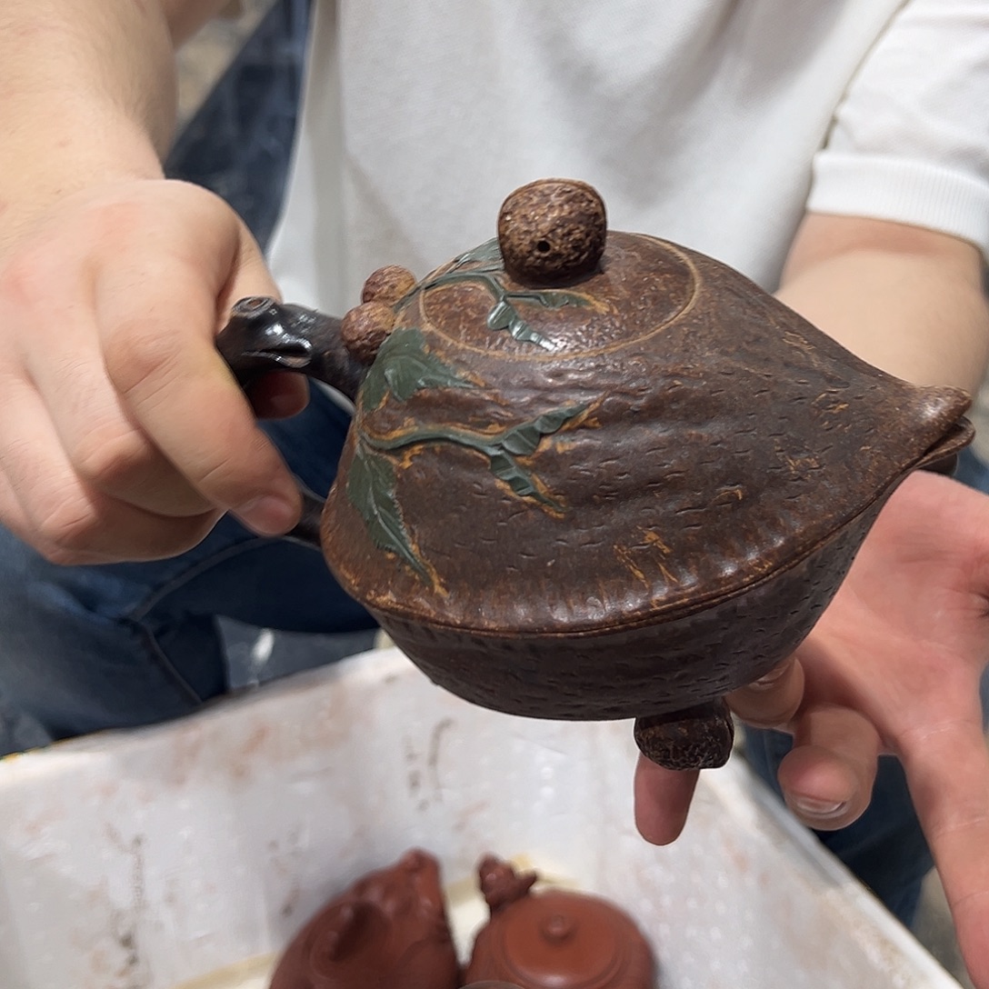 茶壶紫砂紫砂壶紫砂茶宠茶叶罐