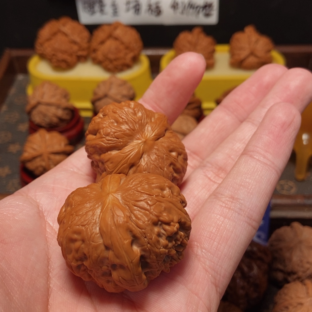 吊坠文玩核桃夕**沐元宝