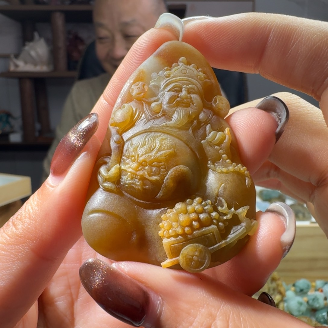 定制翡翠未镶嵌财爷