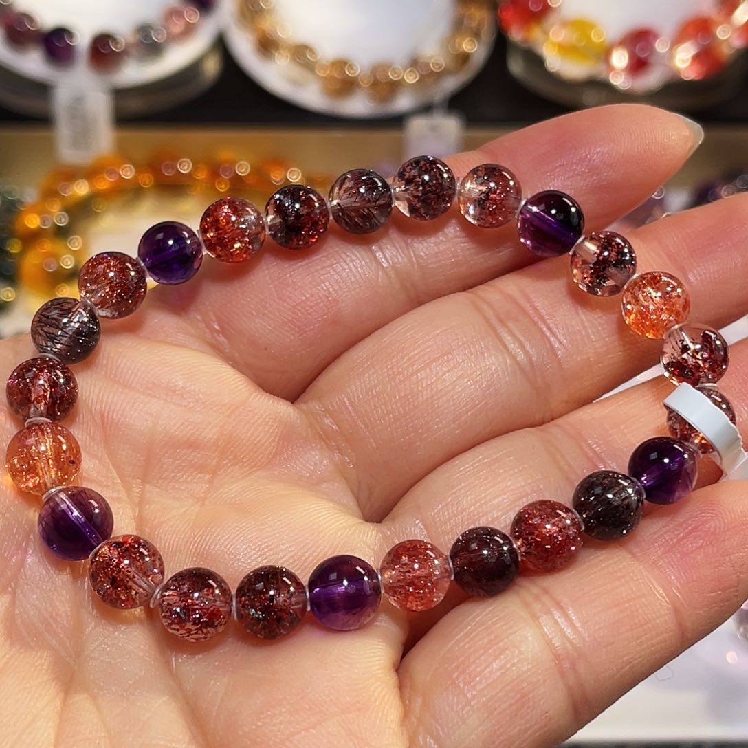 水晶手串未镶嵌手链7.3