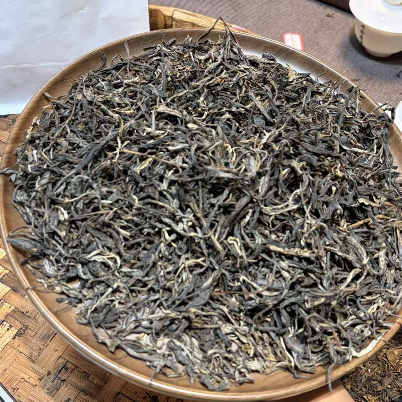 普洱茶  2018年南美单株生茶散茶1000克 12月3日（68号）