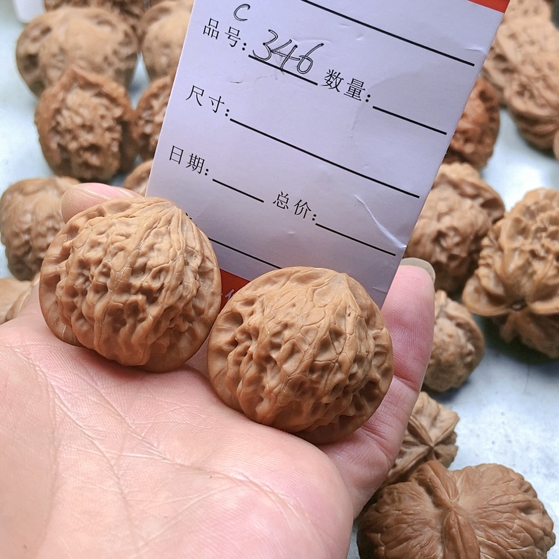 把件桃核346号七步沟35尺蜡皮