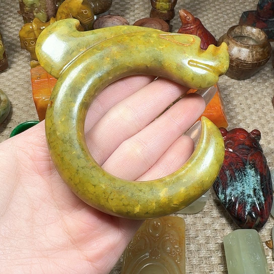 白玉菩提吊坠挂件