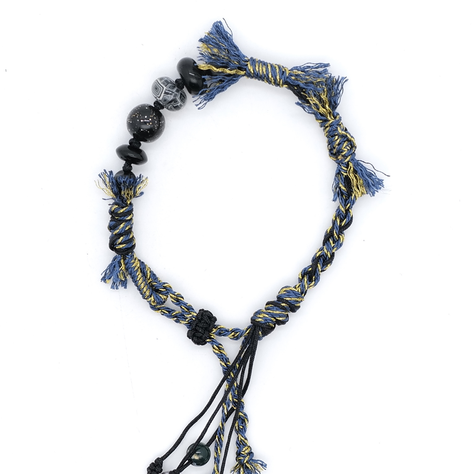 非金属布艺手链 王甜心手链作品《墨咖》王甜心监制荣誉出品