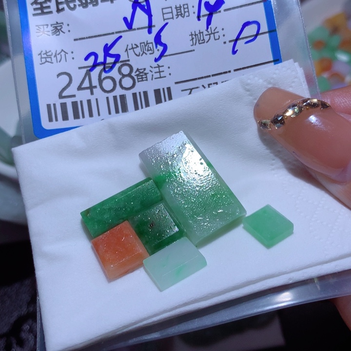 翡翠颈饰未镶嵌内***子我