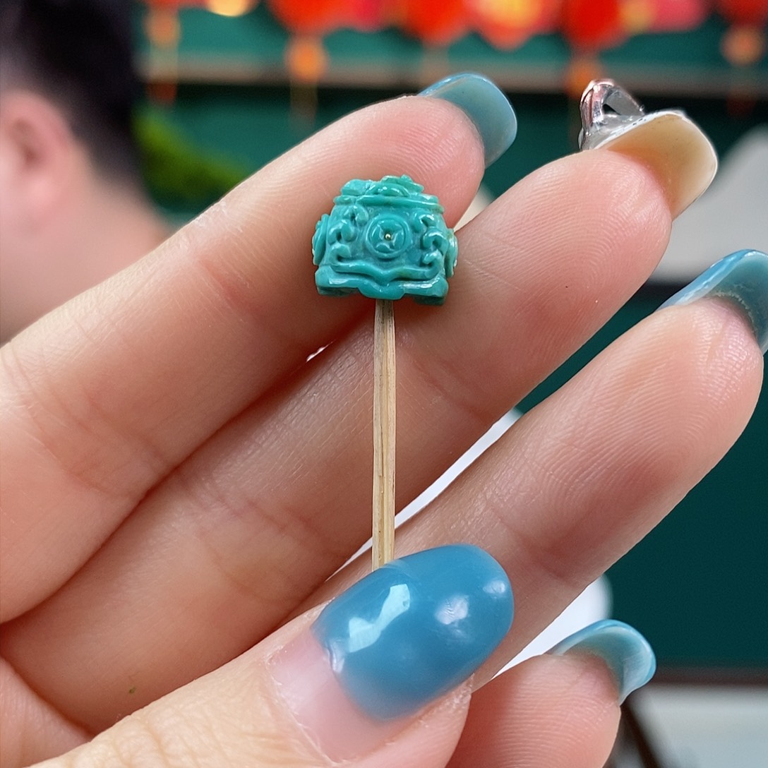 绿松石珠宝奇石未镶嵌