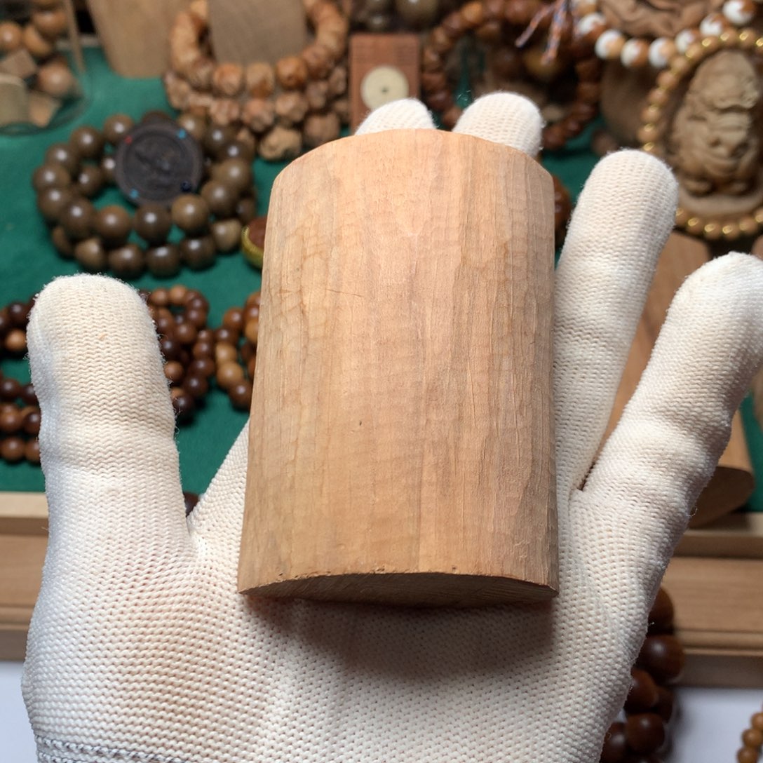 檀香木手串/手链老山檀香76.7g四抛料沉水级