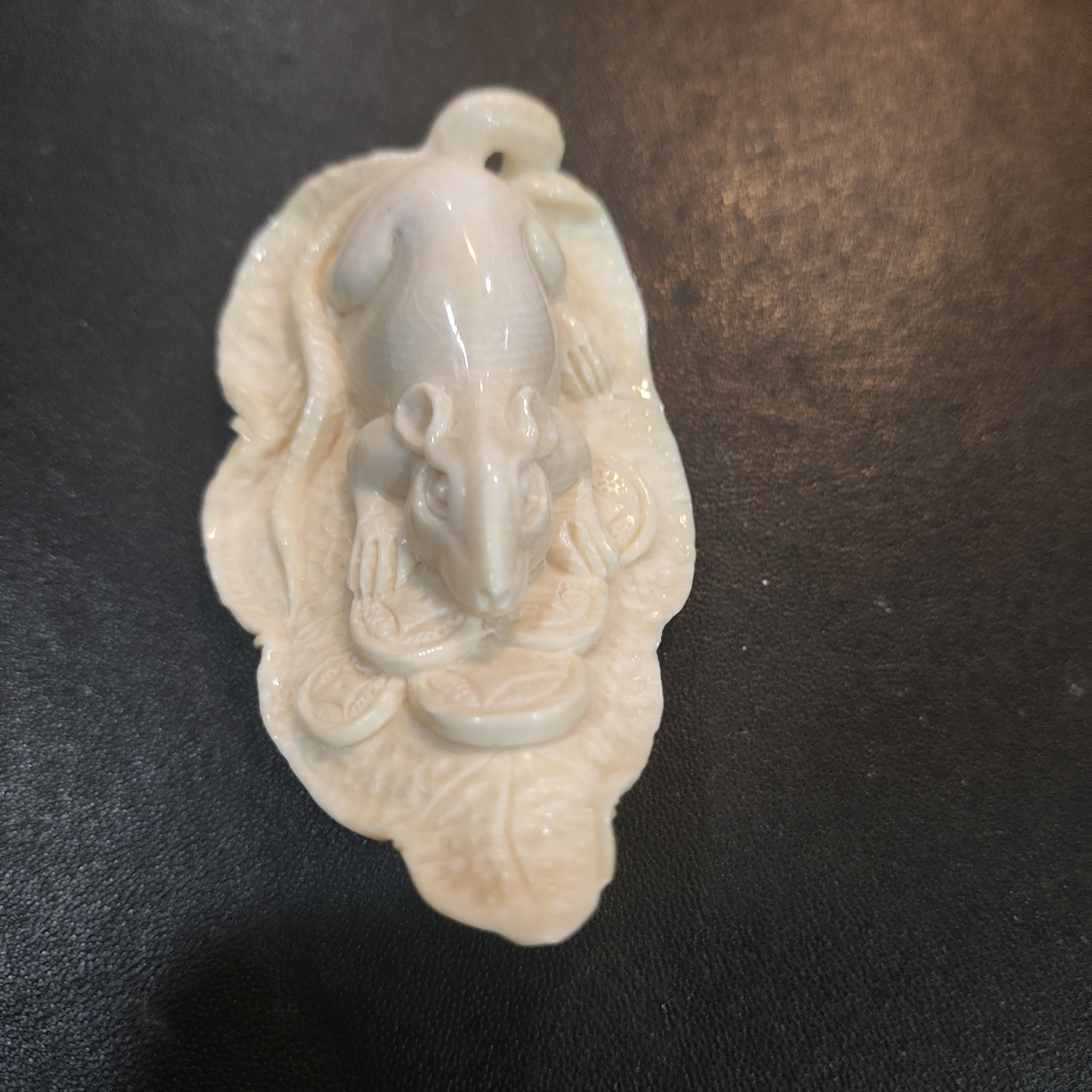 猛犸约25.1克周亮款雕刻件ZL762