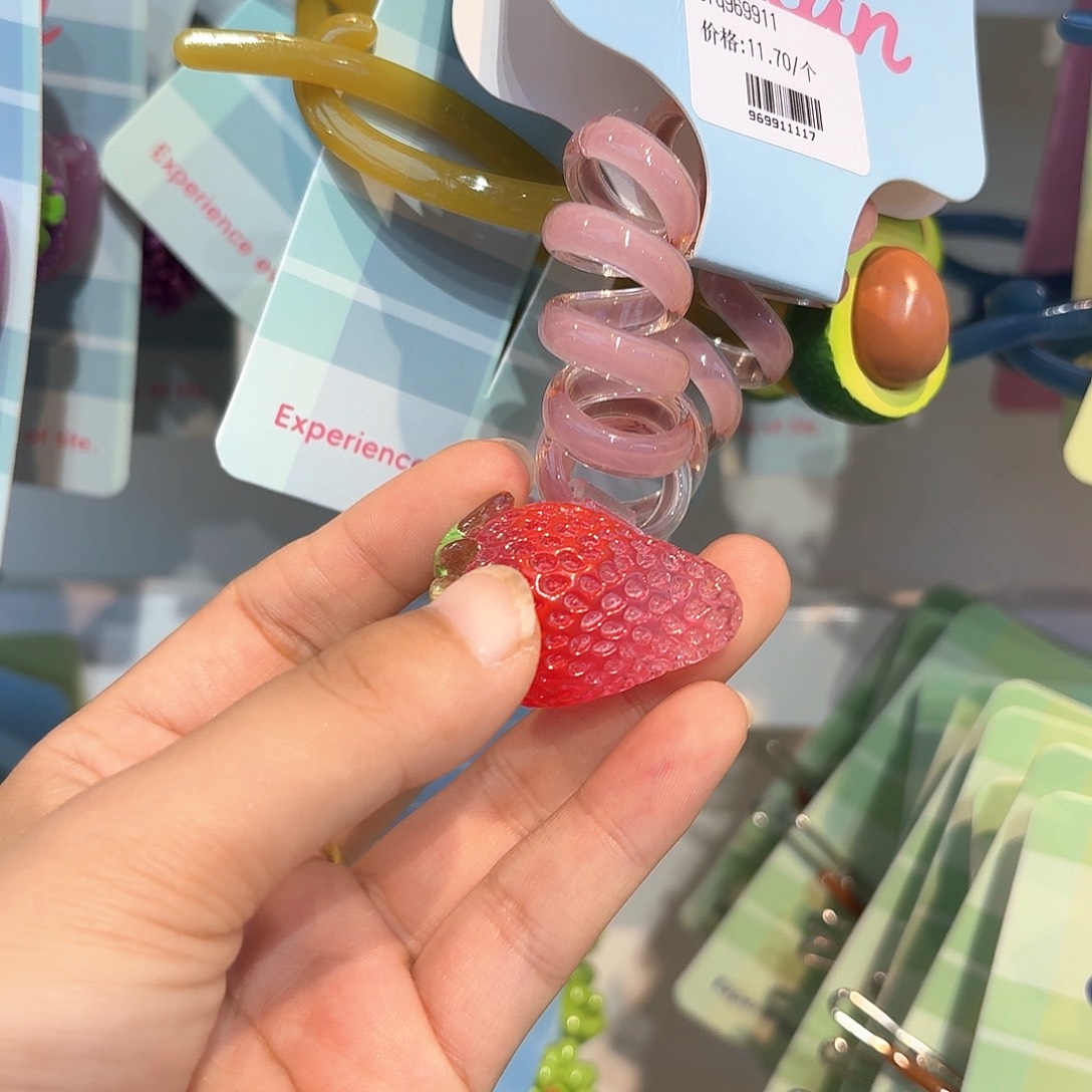 布艺铁合金草莓粗