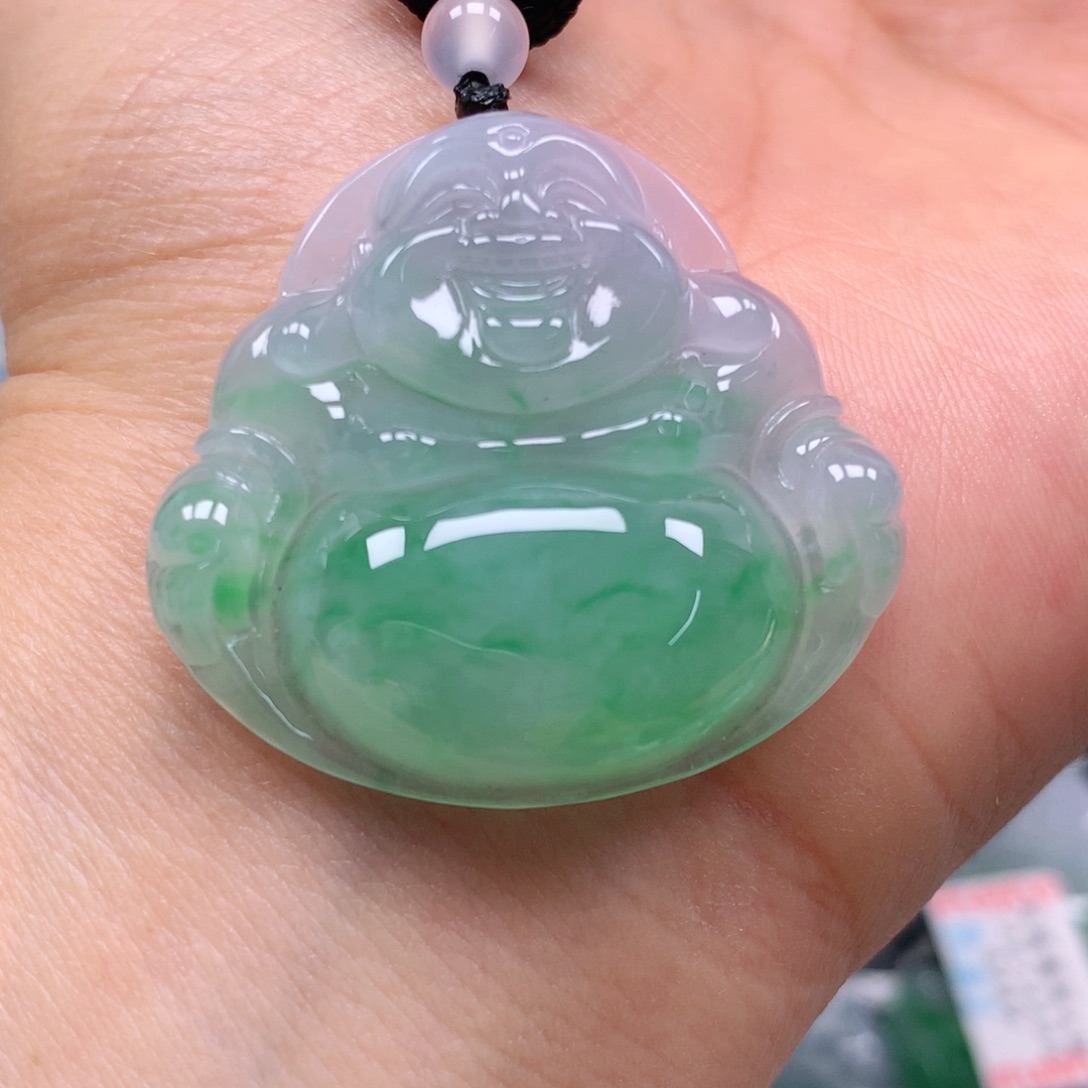 翡翠颈饰未镶嵌天然翡翠