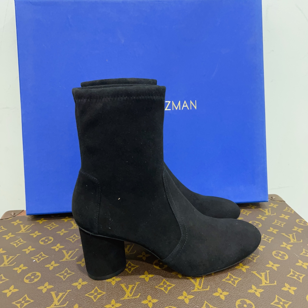 全新未使用 StuartWeitzman 短靴尺码37成色看直播 GSS24559