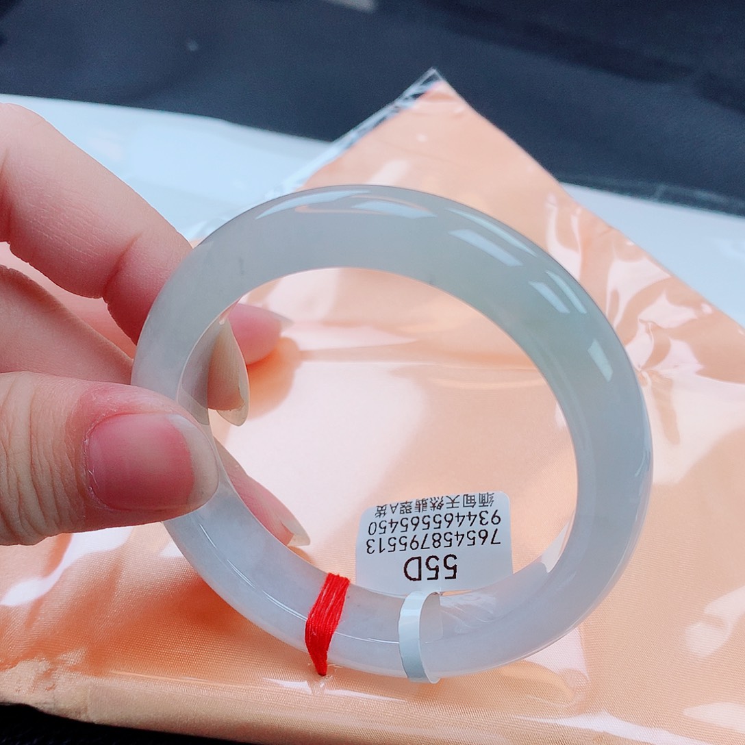 翡翠手镯未镶嵌天然缅甸翡翠A货手镯