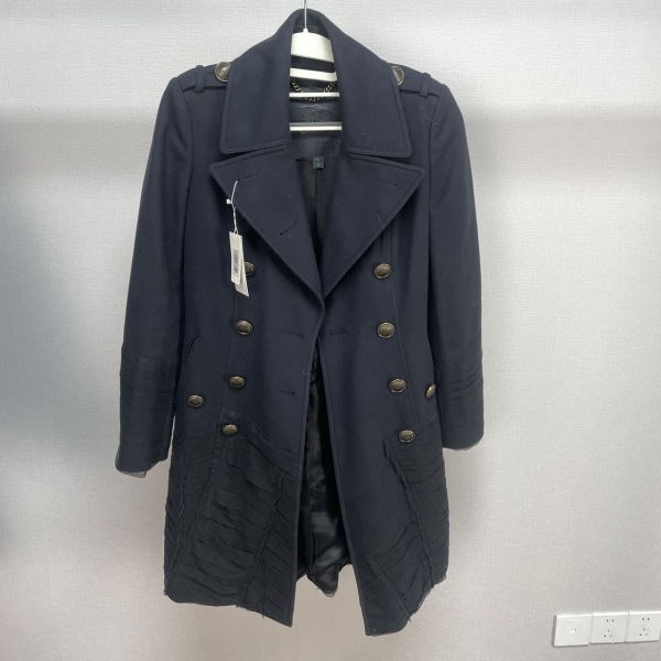 妃鱼/博柏利/棉/大衣/95新/M2/17