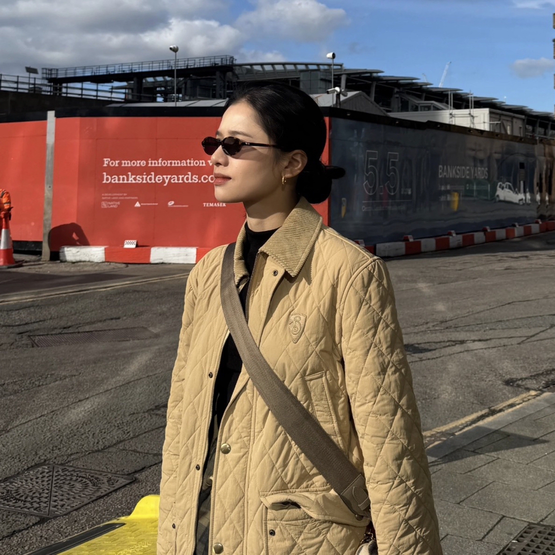 未使用 BURBERRY/博柏利 巴宝莉新款谷仓棉服