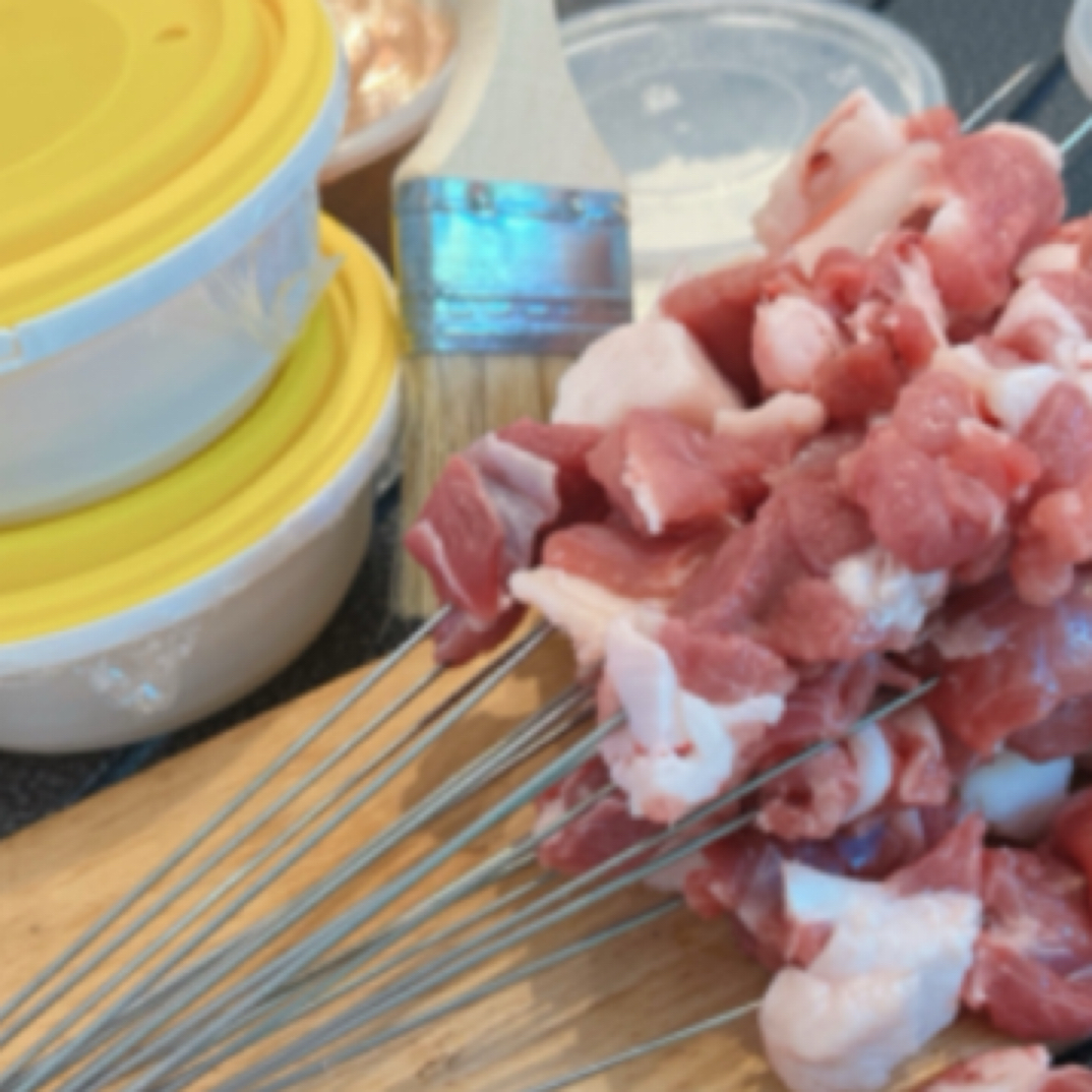 【烧烤】羊肉串24串左右500克（需要腌制请备注