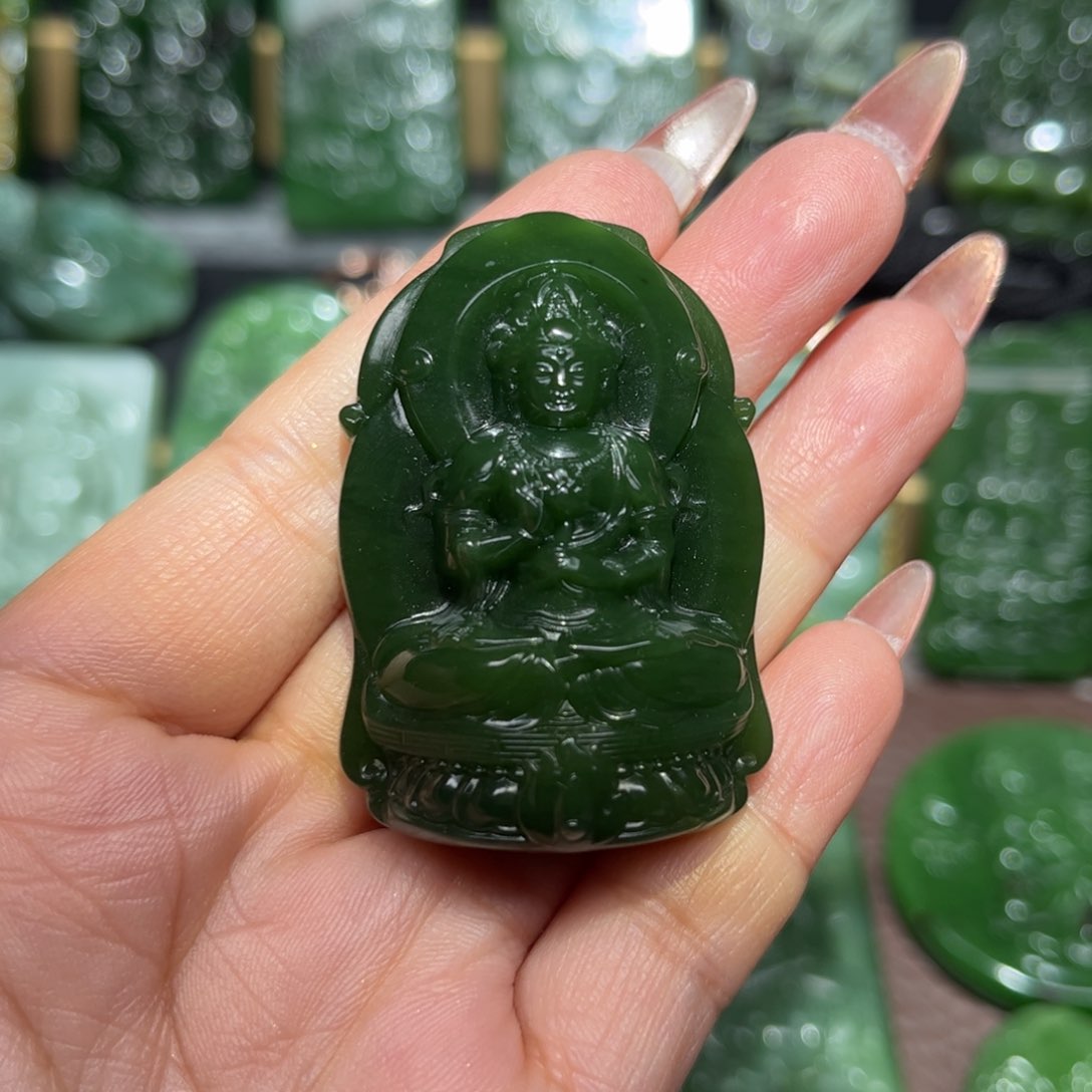 和田玉挂件未镶嵌