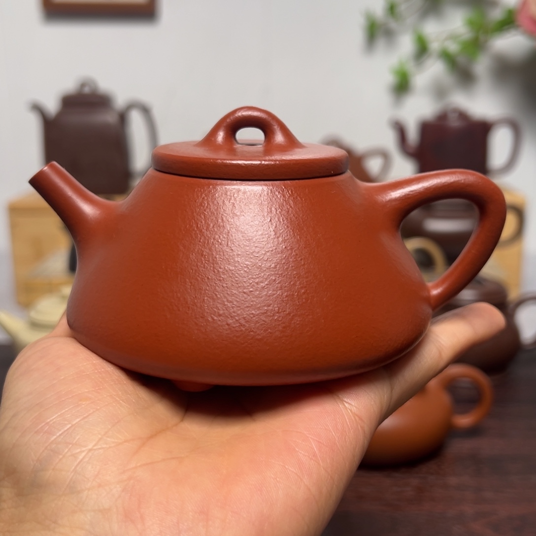 茶壶紫砂200cc 全手工子冶石瓢