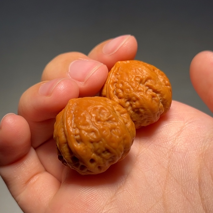 文玩核桃把件迷你蛙027