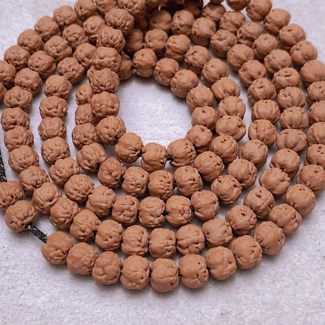 有***衫手串金刚菩提收藏级小佛手108颗