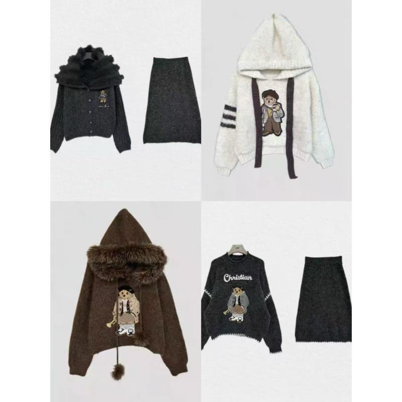 小敏【A001-A999】CJ秋冬百搭针织套装时尚设计按编码拍