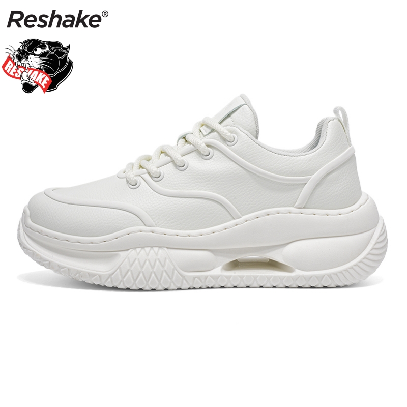 RESHAKE/后型格2025新款潮牌男鞋舒适透气潮流休闲鞋厚底增高鞋