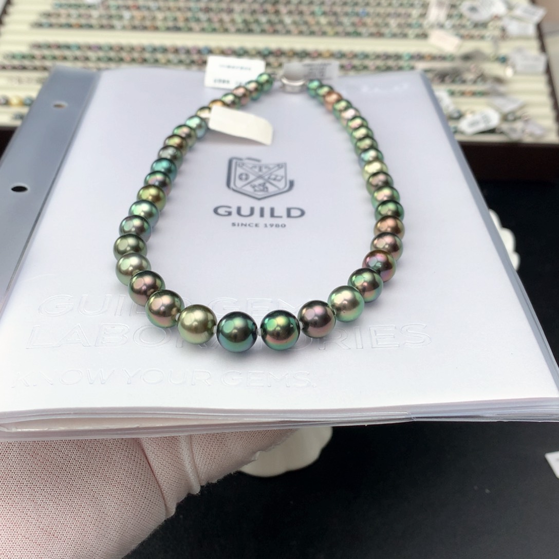 海水珍珠颈饰银S925镶嵌