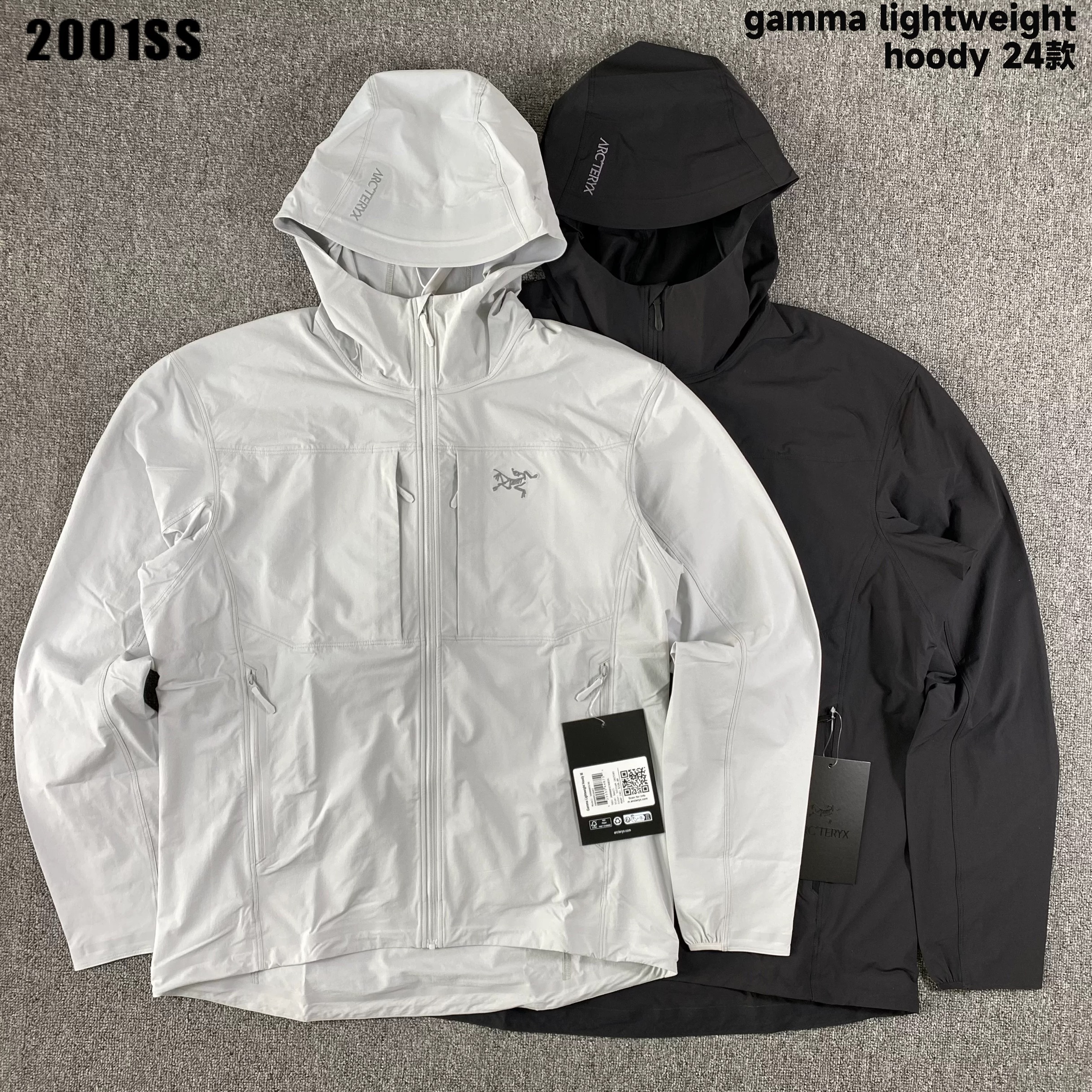 Arcteryx始祖鸟 Gamma Lightweight纯色软壳轻薄夹克外套男款