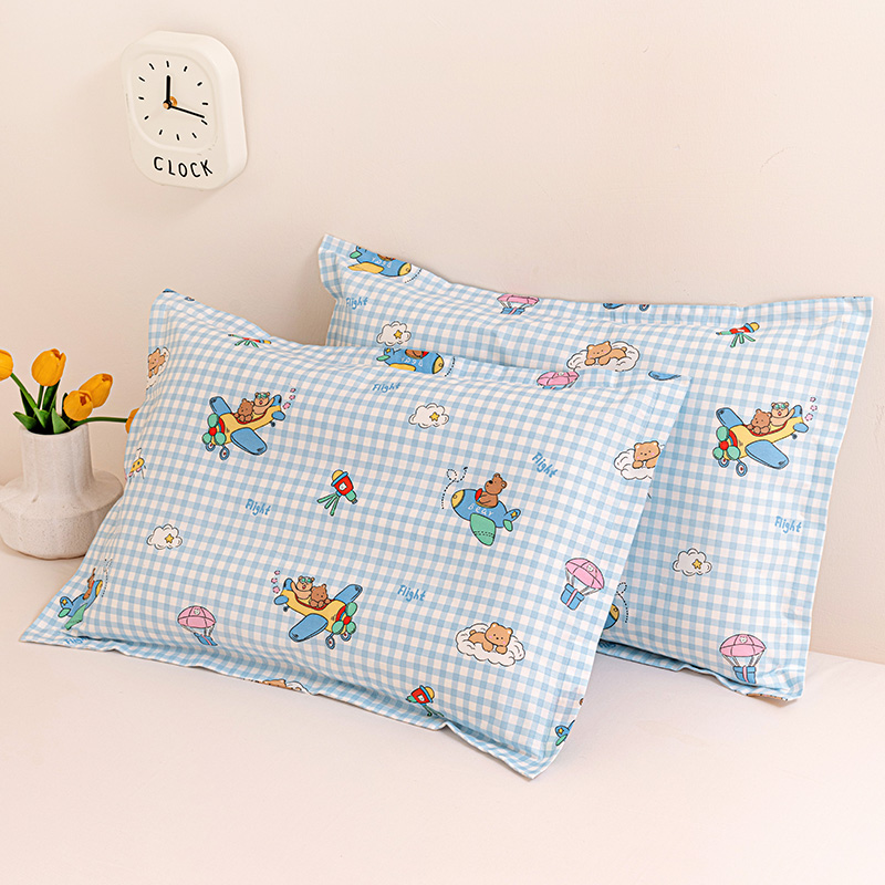 【儿童小枕套】卡通可爱全棉儿童枕套纯棉学生宿舍幼儿园用枕头套