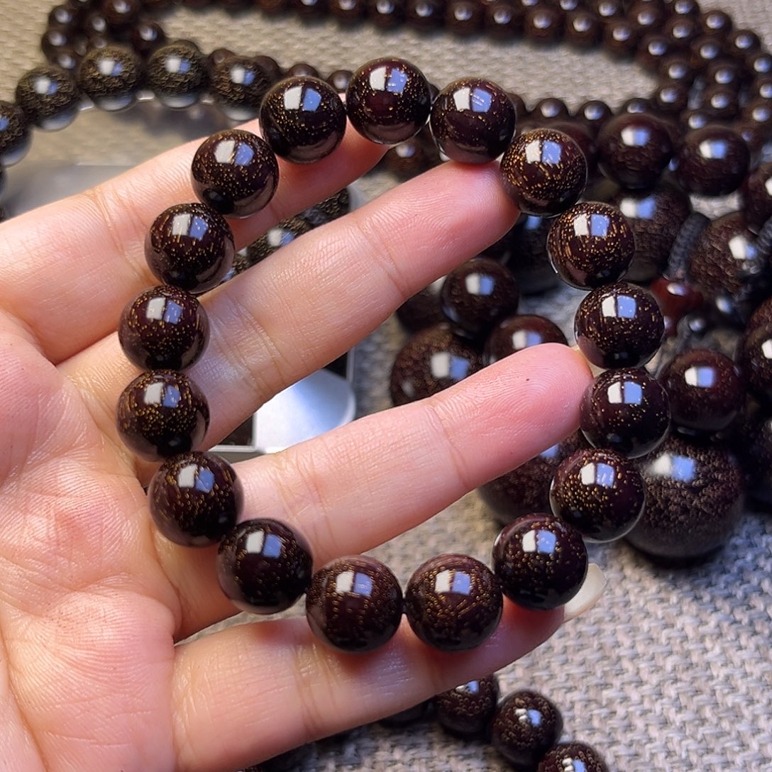 檀香紫檀（小叶紫檀）1.2 17颗满星