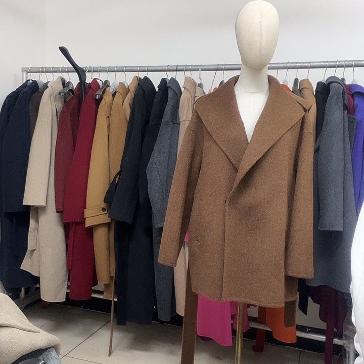 S外贸出口大衣女秋冬