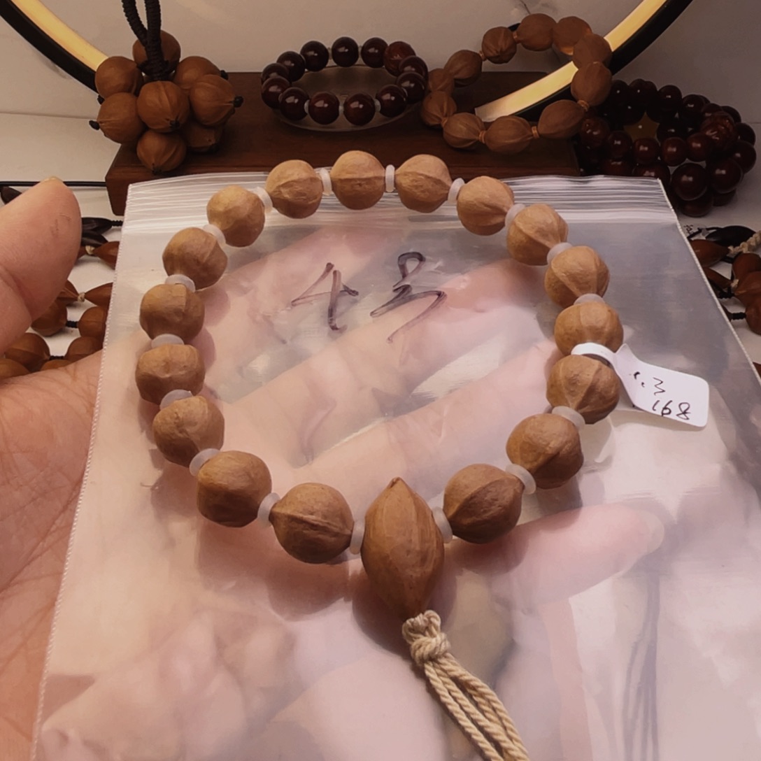 橄榄核手串/手链13尺寸老树铁核蜜桃臀4号精品