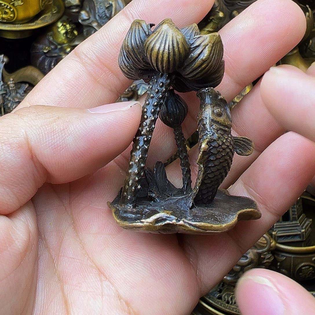 精品铜器精美文玩摆件