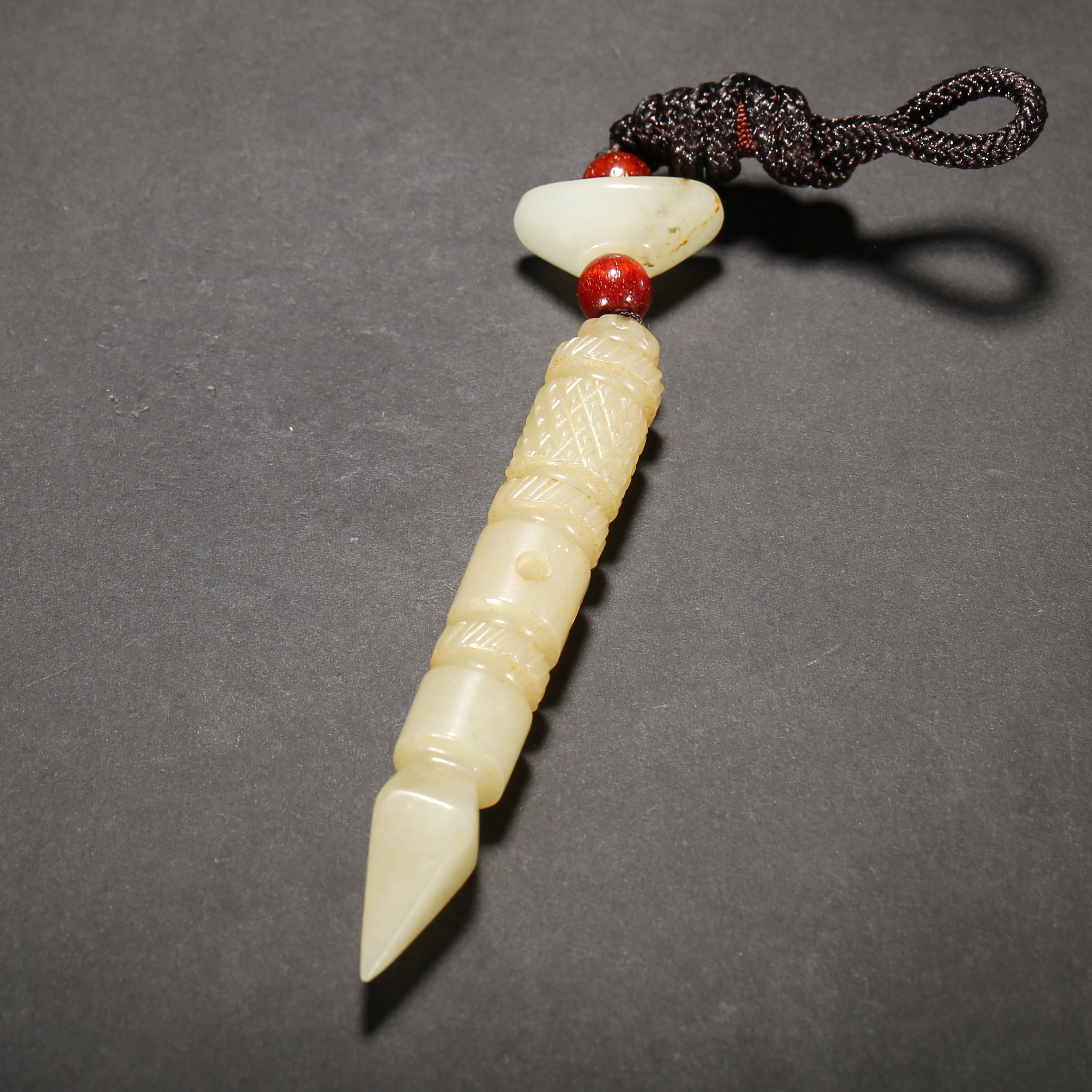 清代*白玉法器/06JTY2005/和田玉【北京文博】