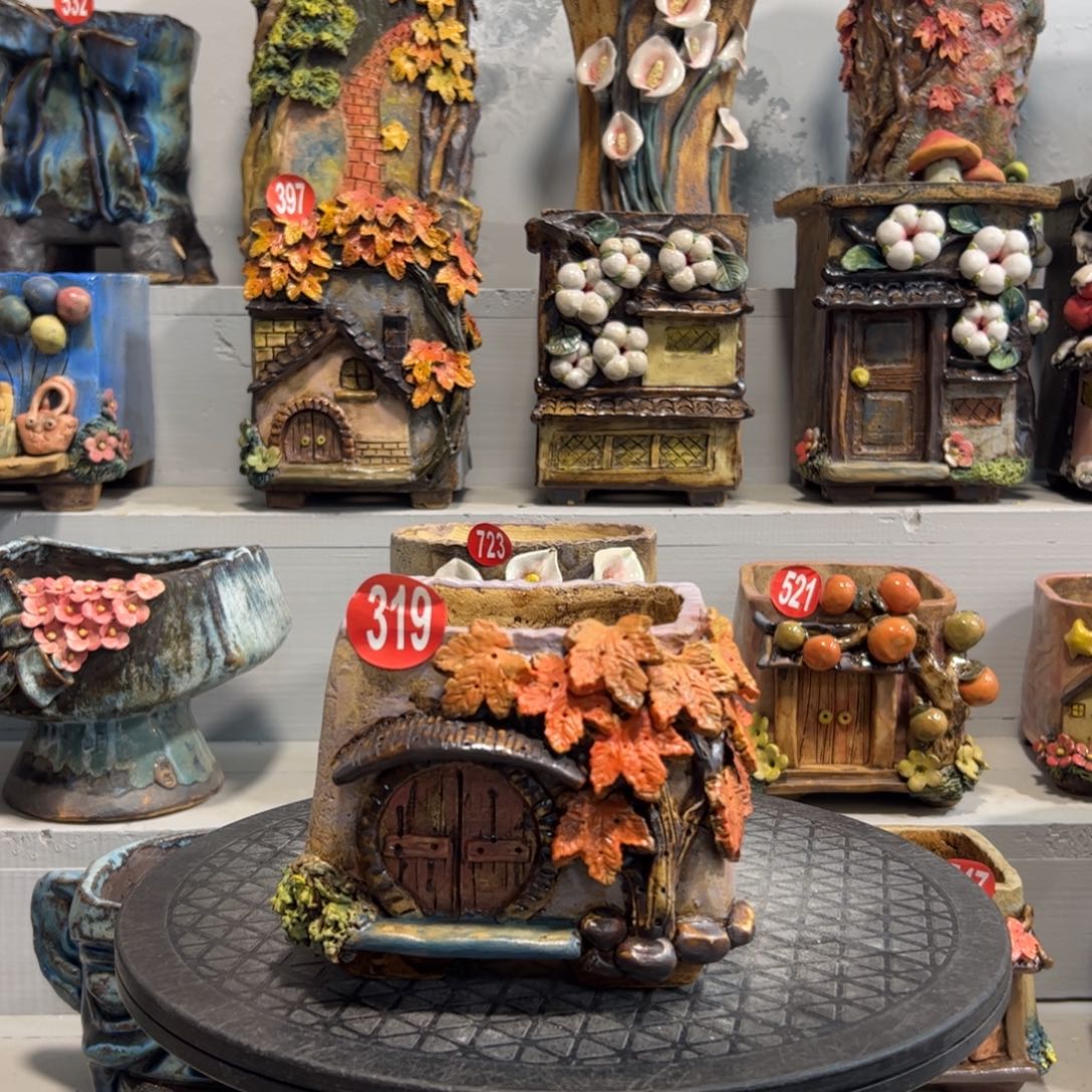 319 号陶然花器手工花盆