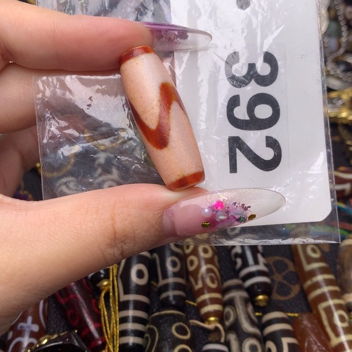 玛瑙/玉髓未镶嵌发一条