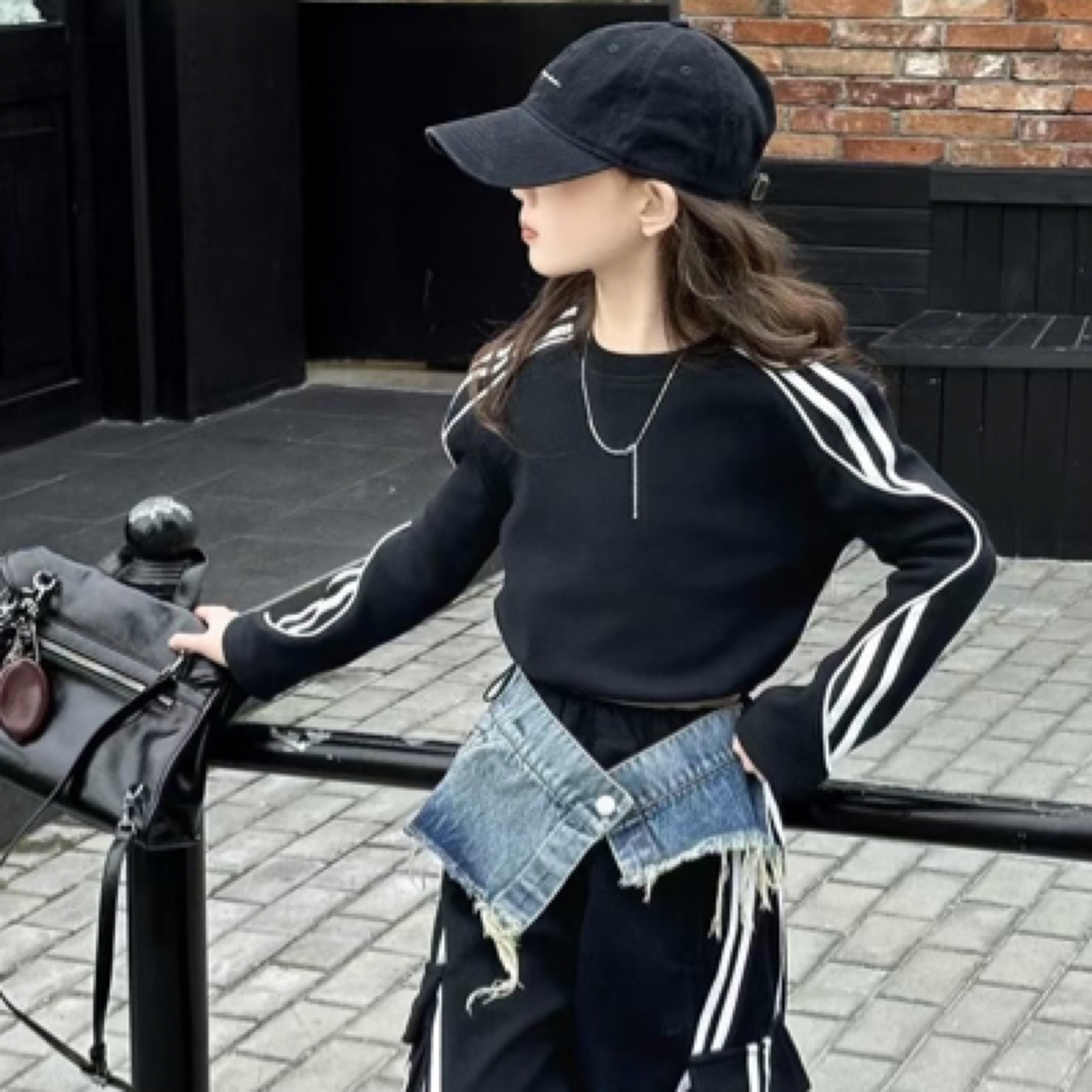 KX962【三防羊毛校服开衫上衣】洋妞四季童装