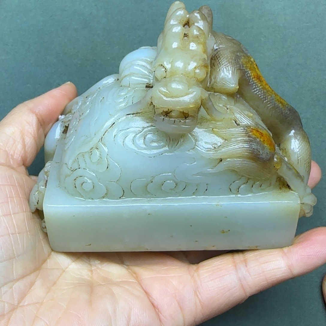 和田玉摆件未镶嵌凯**归