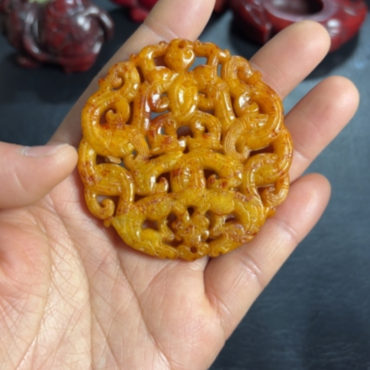 【闪购商品】紫金钵盂菩提把件