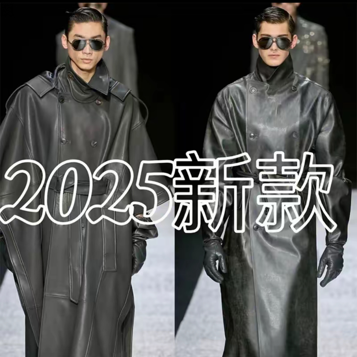 2025年秋冬新款奢潮时尚简约顶配白鸭绒男女同款羽绒服