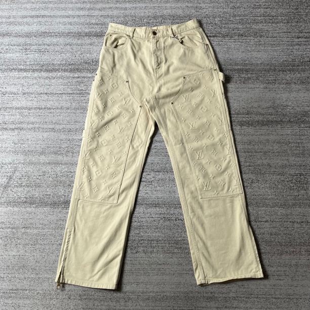 99新 LouisVuitton/路易威登 伐木直筒休闲长裤/33码#8590
