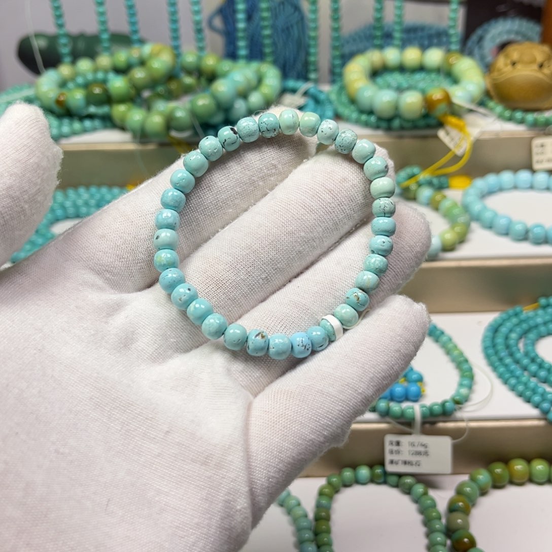 绿松石未镶嵌手链